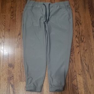 FLX Men's Gray Green Jogger Pants